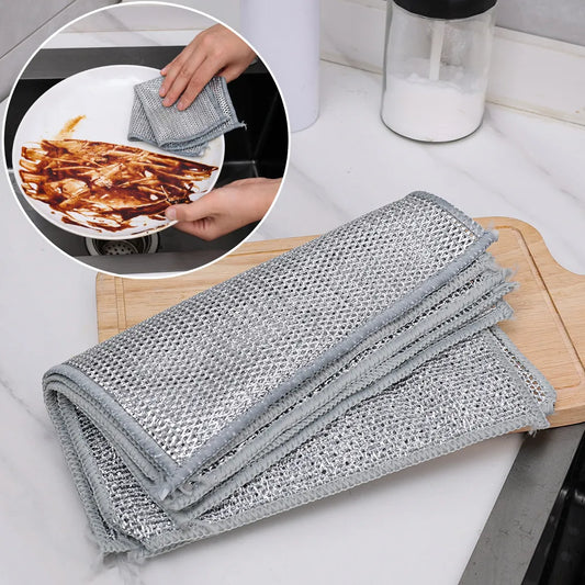Durable Steel Cloth for kitchen Washing Dishes 20 Piece Set