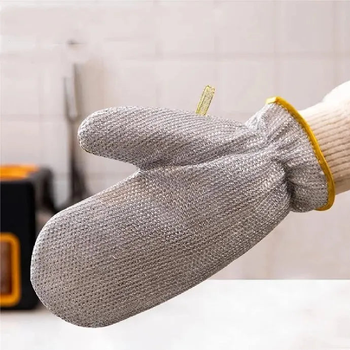 Steel Wire Dishwashing Glove